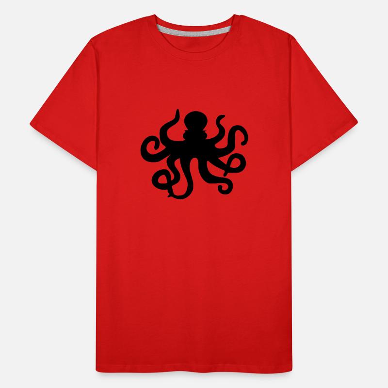 Octopus / squid / calamari / octopus tentacles Men's Premium Organic T-Shirt