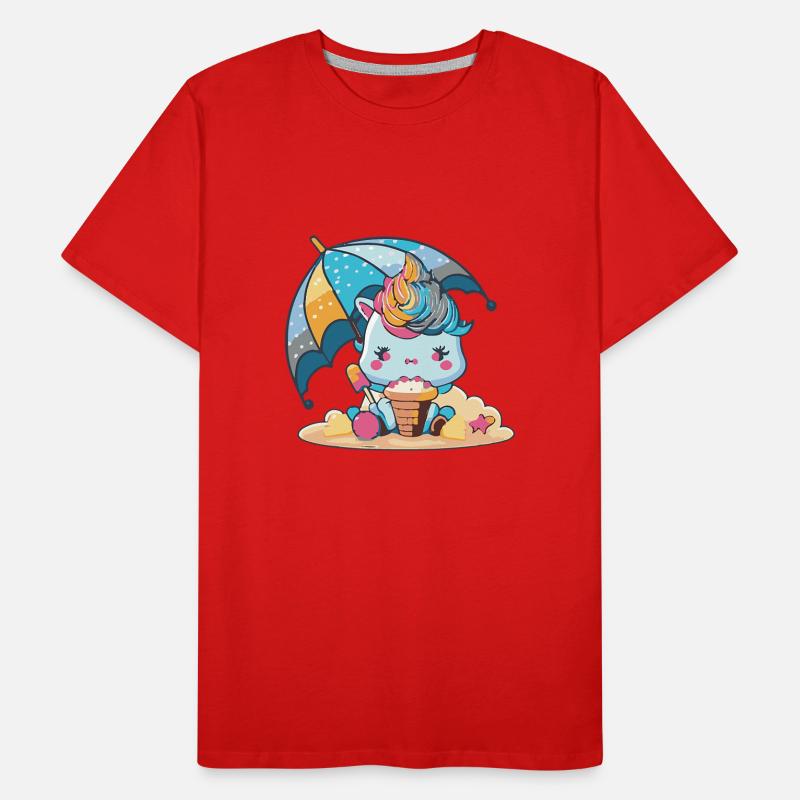 Ice cream fun - refreshingly different Men's Premium Organic T-Shirt