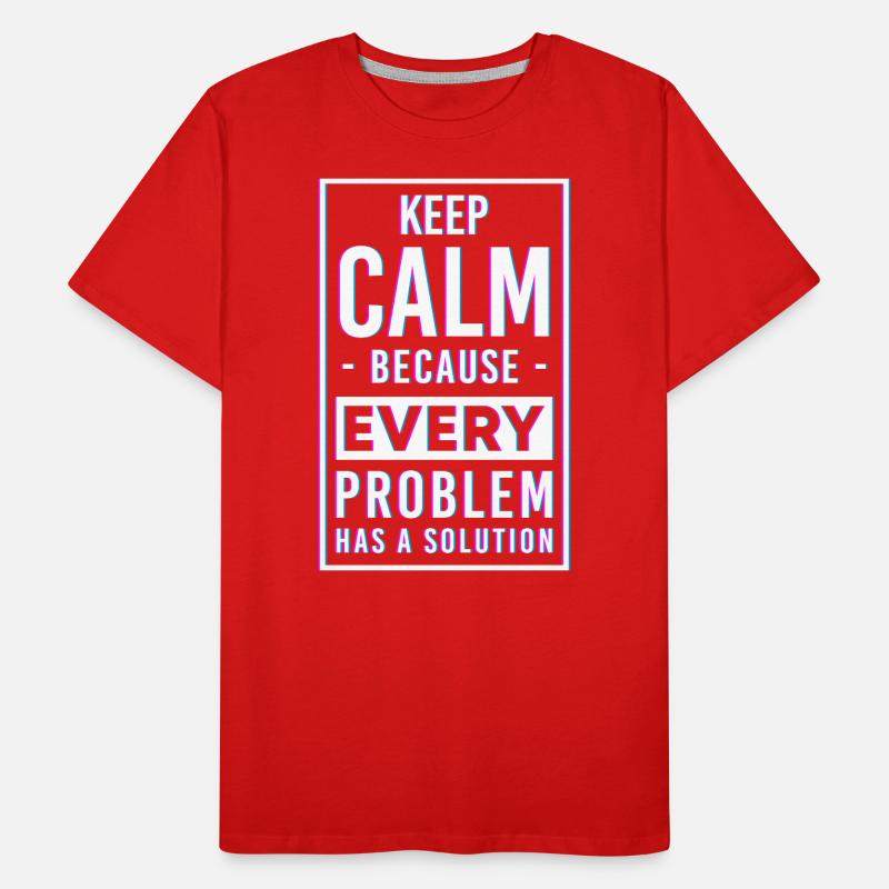Problem Nicht mein Problem Das Problem Männer Premium Bio T-Shirt