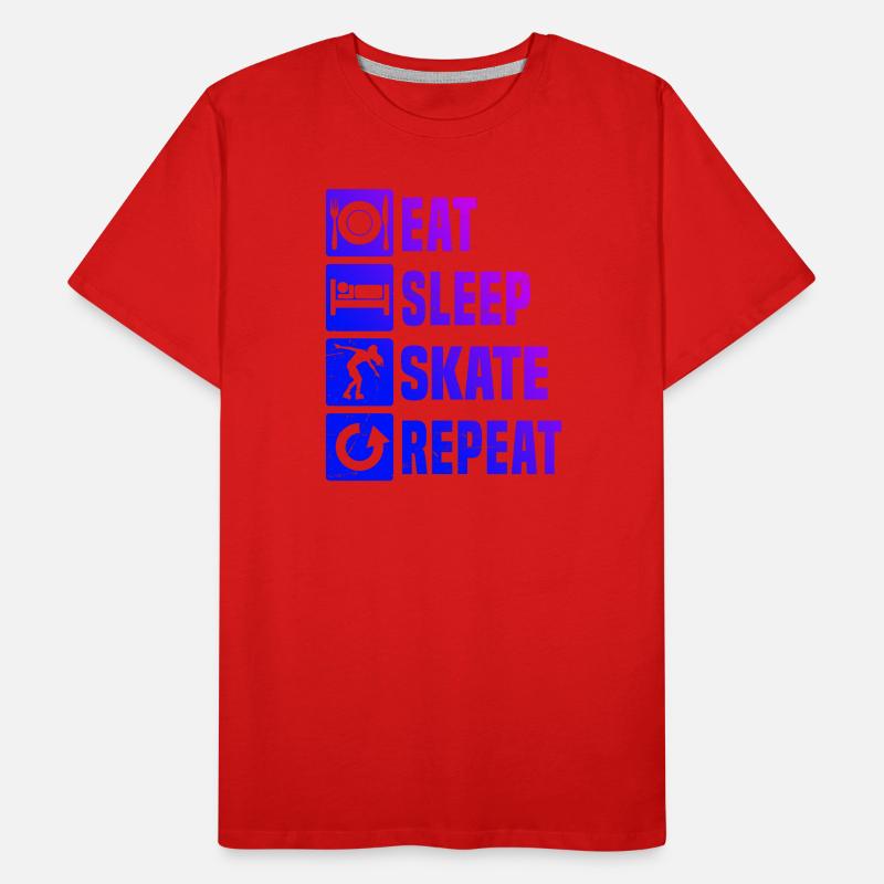 Femmes Skate Roller Skating Roller Roller Roller S T-shirt bio Premium Homme