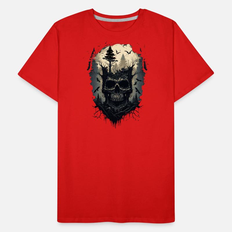 Geist im Wald Männer Premium Bio T-Shirt