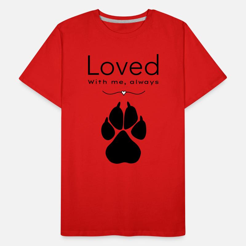 Chien – adoré T-shirt bio Premium Homme