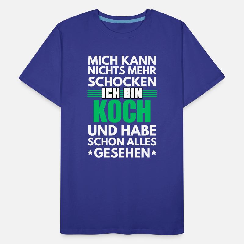 Cuisson non choquable T-shirt bio Premium Homme