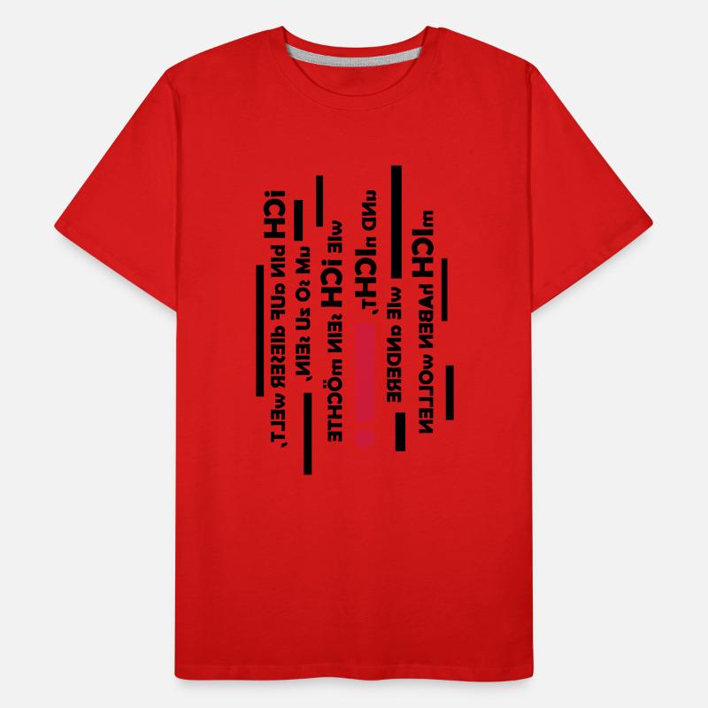 iCH bIN iCH Männer Premium Bio T-Shirt
