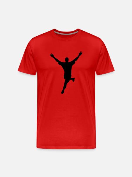 Sejr Vinder Vinder Vinder Vinder - Herre Premium T-shirt økologisk - rød