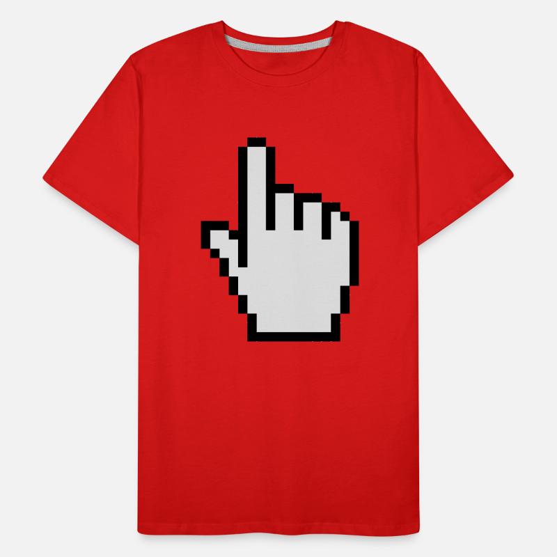 Mouse pointer T-shirt bio Premium Homme