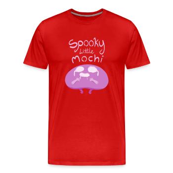 Spooky Little Mochi - T-shirt bio Premium Homme - rouge - Devant - Damien (186cm)