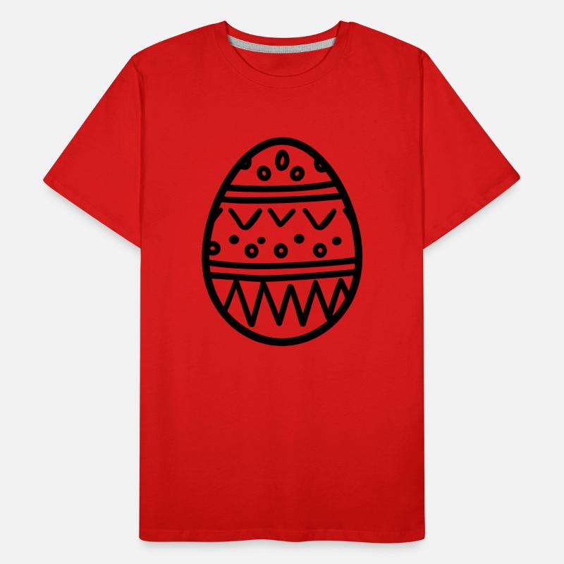 Easter Egg Men's Premium Organic T-Shirt