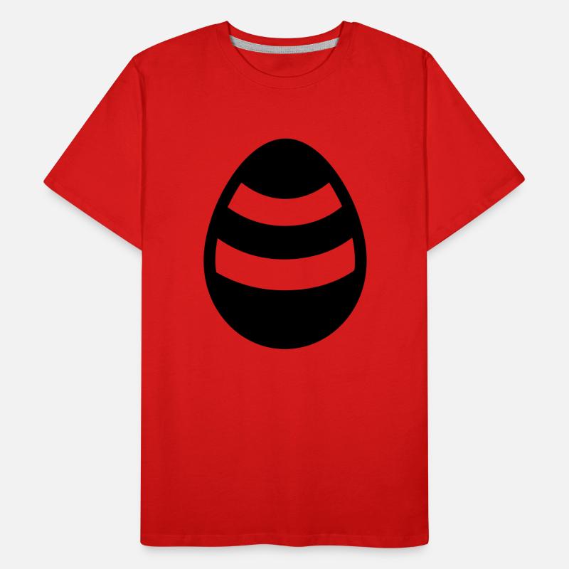 Ei Männer Premium Bio T-Shirt