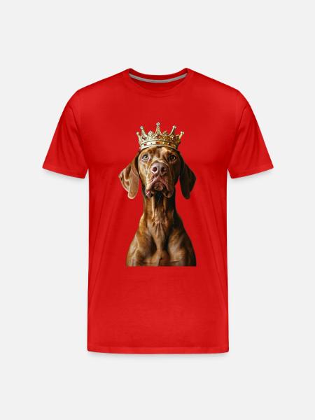 Vizsla - T-shirt bio Premium Homme - rouge