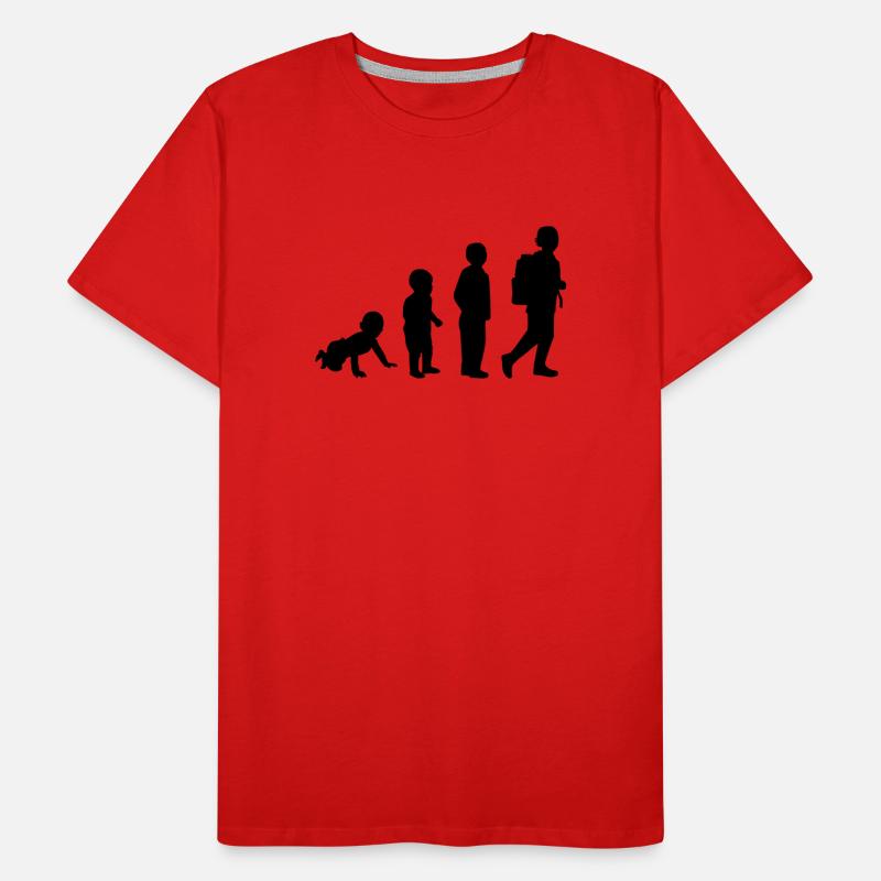 Évolution Élève T-shirt bio Premium Homme