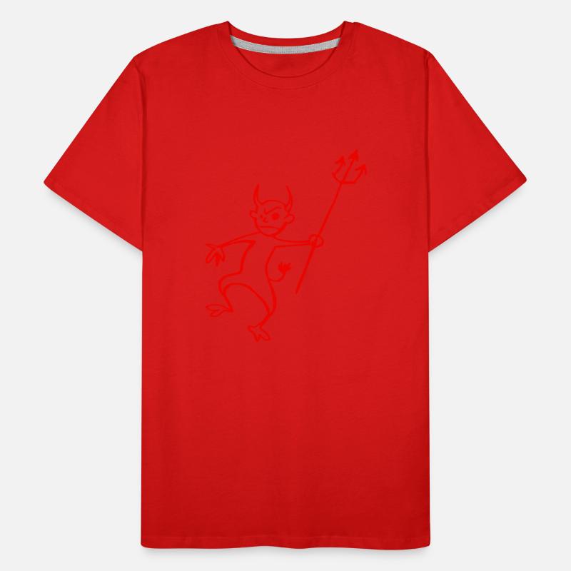Devil Men's Premium Organic T-Shirt