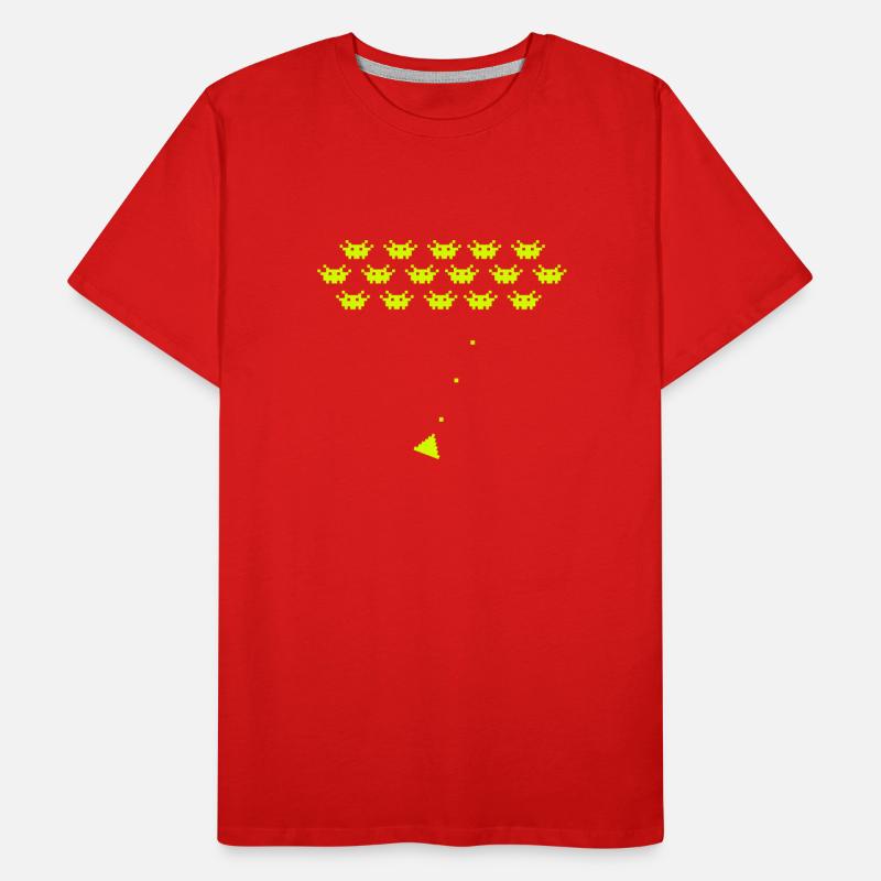 space attack T-shirt bio Premium Homme
