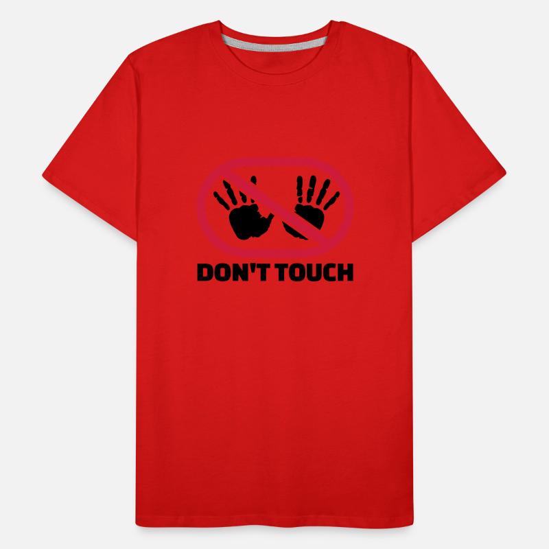 Don't touch T-shirt bio Premium Homme
