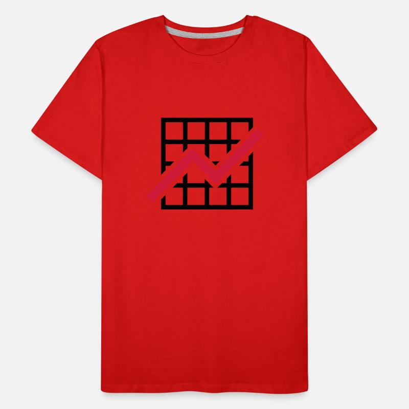 Chart Men's Premium Organic T-Shirt