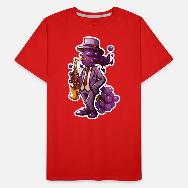 Grape Jam Men's Premium Organic T-Shirt