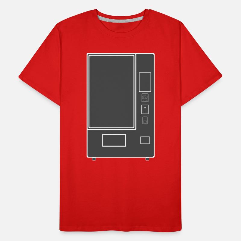 Snack Vending Machine Vending Machine Vending Machine Men's Premium Organic T-Shirt