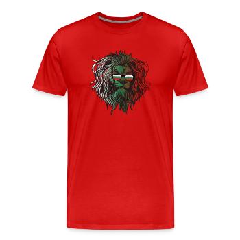 Bulgarien - Männer Premium Bio T-Shirt - Rot - Vorne - Damien (186cm)