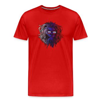 Russland - Männer Premium Bio T-Shirt - Rot - Vorne - Damien (186cm)