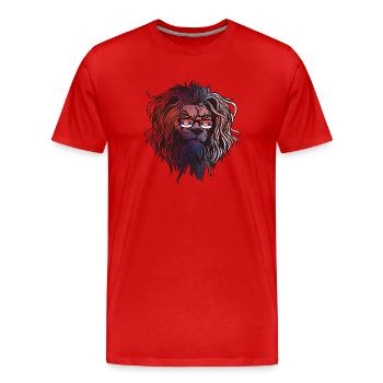 Serbien - Männer Premium Bio T-Shirt - Rot - Vorne - Damien (186cm)