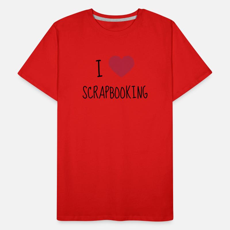 Scrapbooking / Scraper / Scrapeuse / Schaber Men's Premium Organic T-Shirt