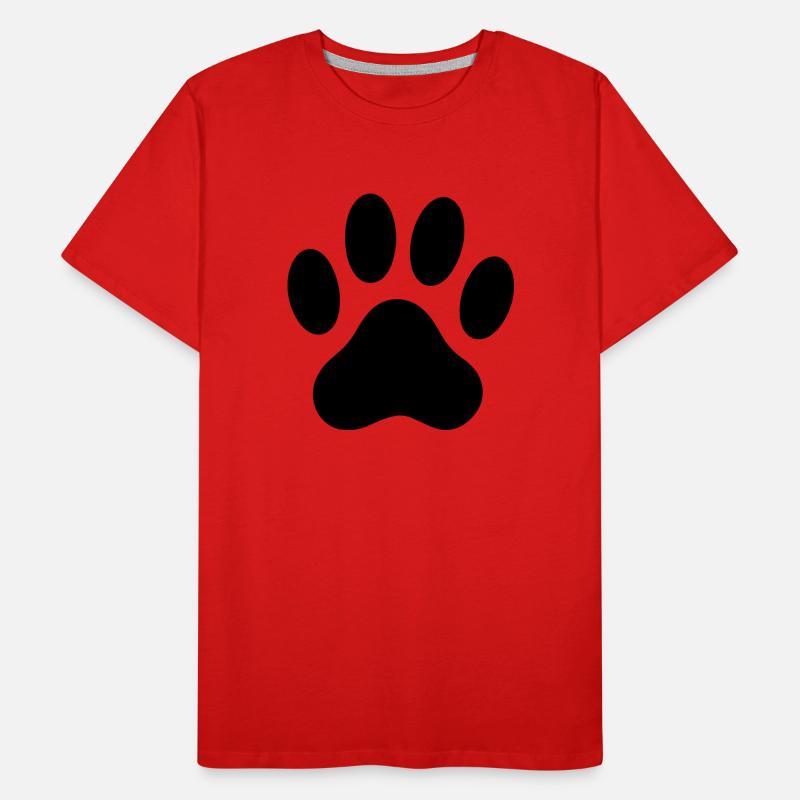 Hunde-Paste Männer Premium Bio T-Shirt