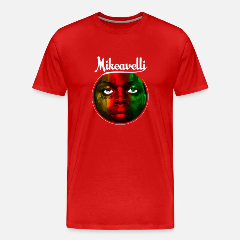 Mikeavelli Juneteenth - Männer Premium Bio T-Shirt - Rot