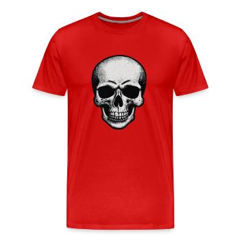 Image 2011 - T-shirt bio Premium Homme - rouge - Devant - Damien (186cm)