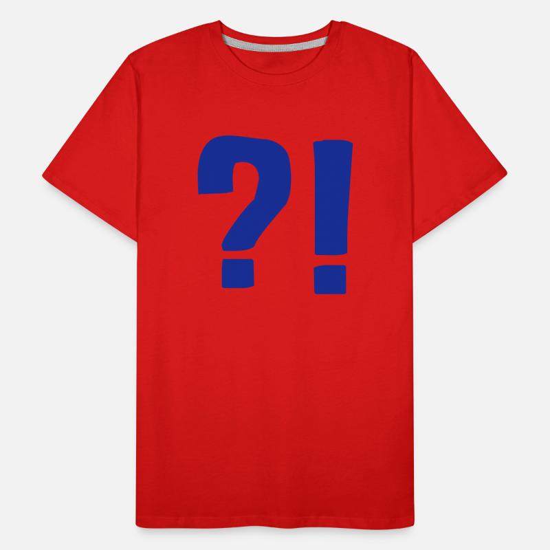 Point d'interrogation ??!!! T-shirt bio Premium Homme
