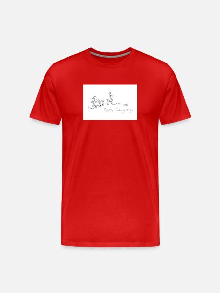 best basic ideas - Männer Premium Bio T-Shirt - Rot
