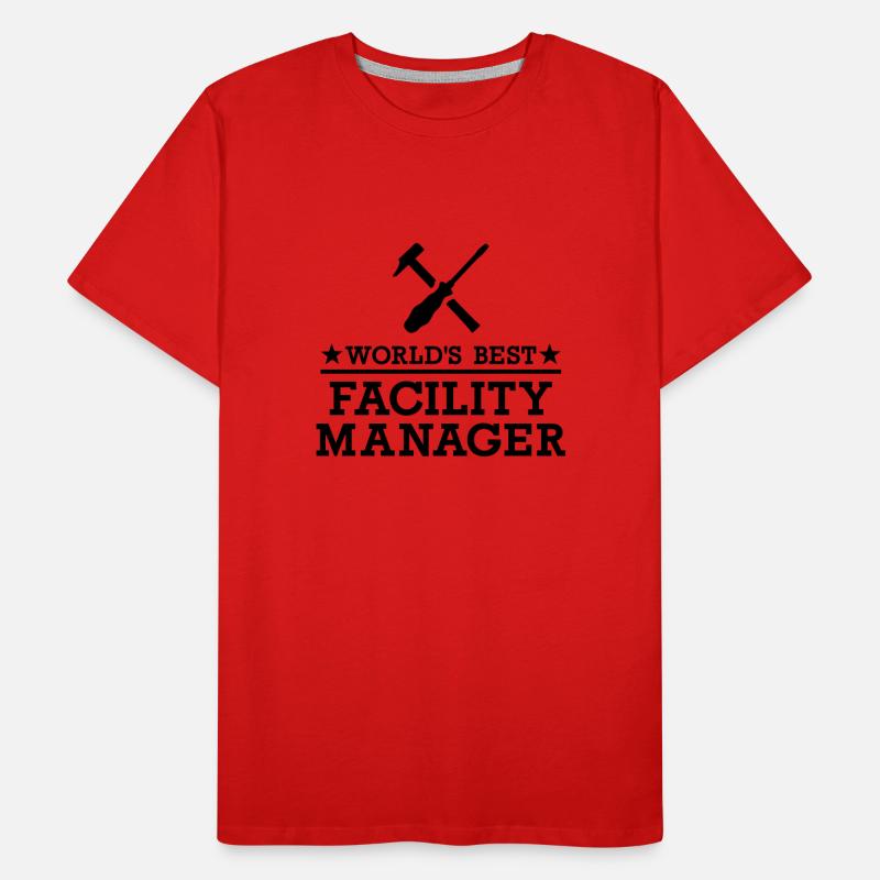 Facility Manager Men's Premium Organic T-Shirt