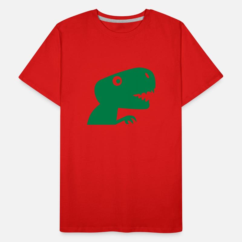 T-Rex Men's Premium Organic T-Shirt