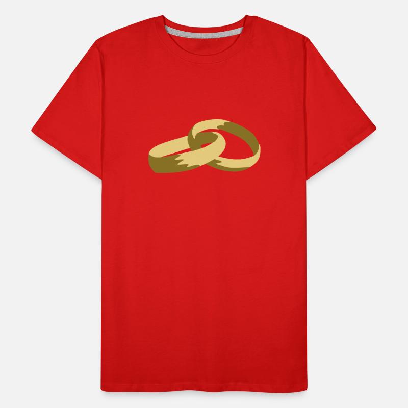 Ringe Männer Premium Bio T-Shirt