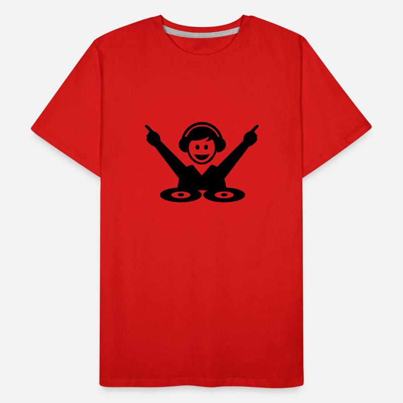DJ Männer Premium Bio T-Shirt