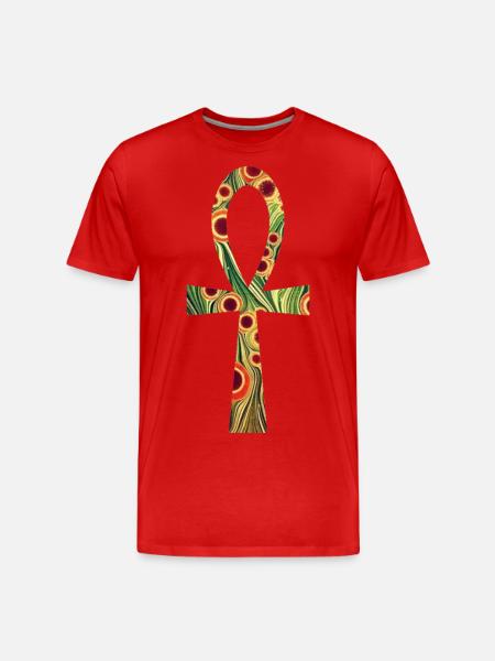 anch e 110 - Männer Premium Bio T-Shirt - Rot