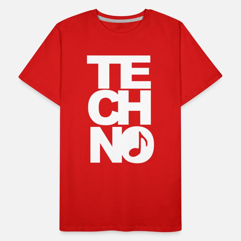 techno Men's Premium Organic T-Shirt