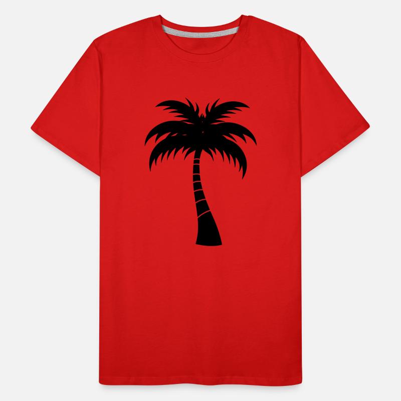 palm tree Men's Premium Organic T-Shirt