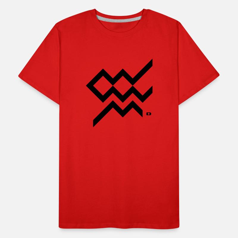 A-129 Grumpy face Männer Premium Bio T-Shirt