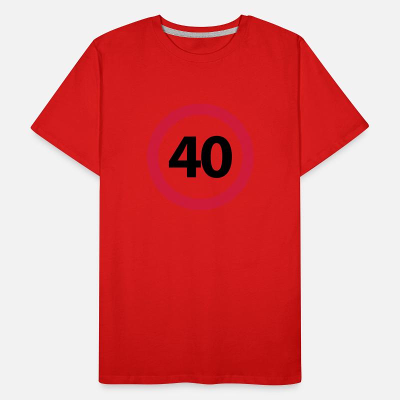 40th Birthday Men's Premium Organic T-Shirt