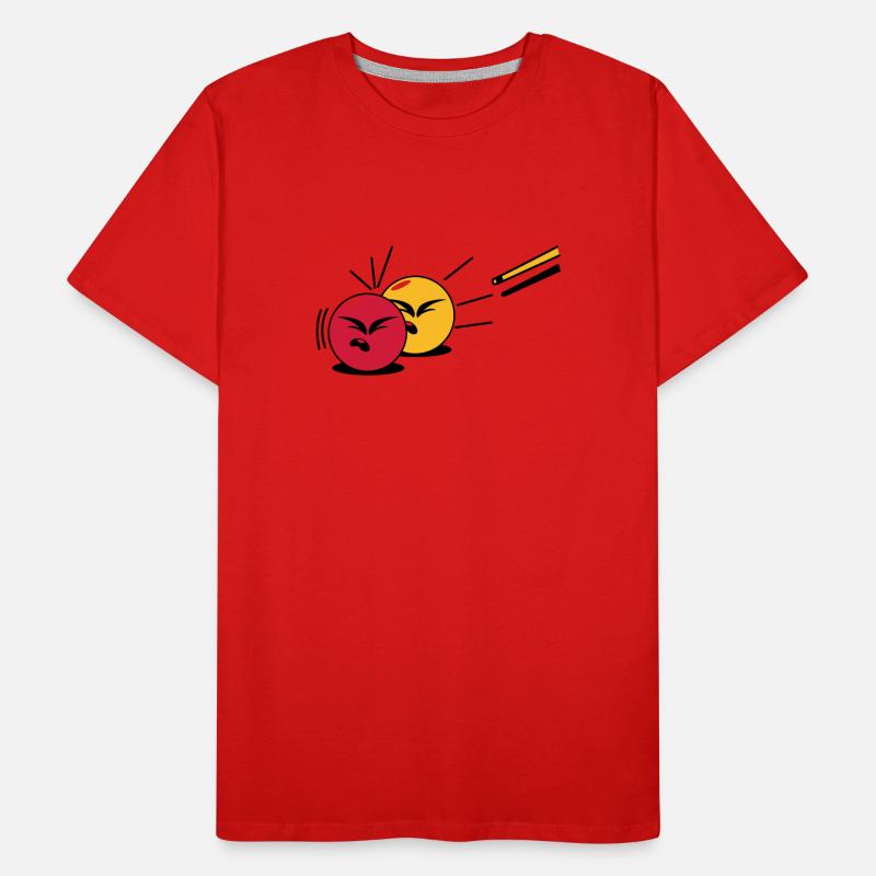 billard Männer Premium Bio T-Shirt