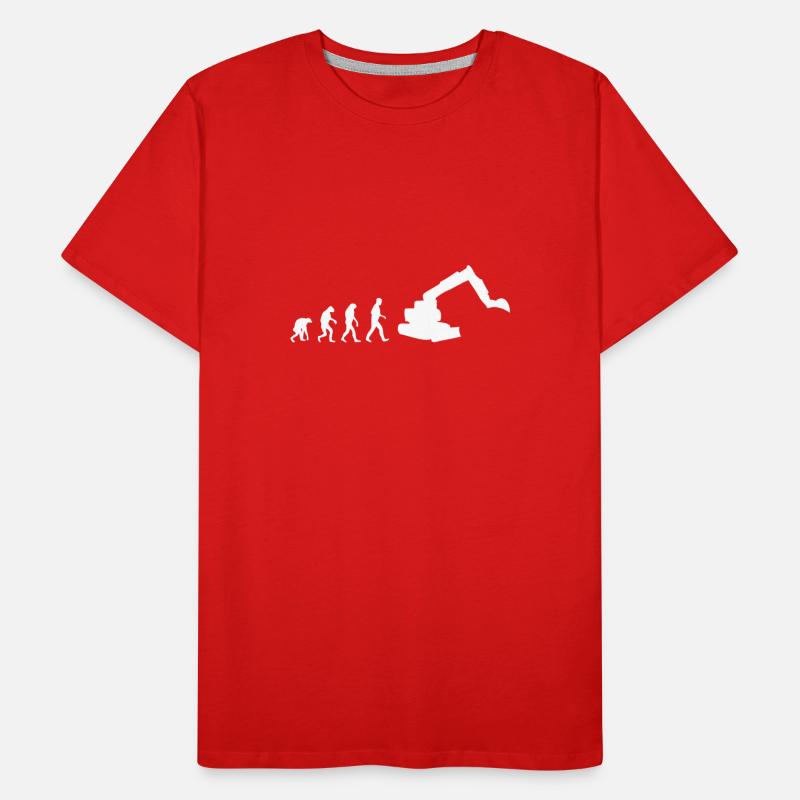 bagger evolution Männer Premium Bio T-Shirt