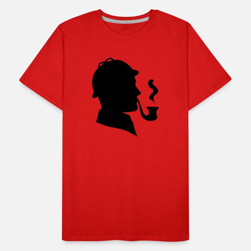 Sherlock Holmes T-shirt bio Premium Homme