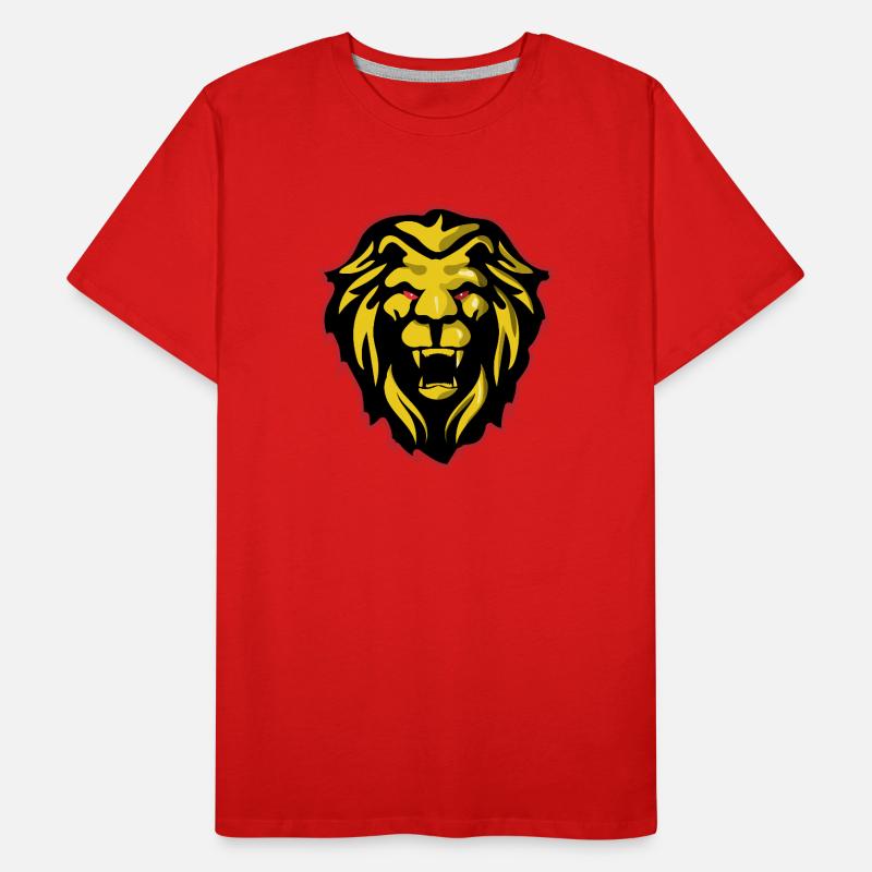 Lion T-shirt bio Premium Homme