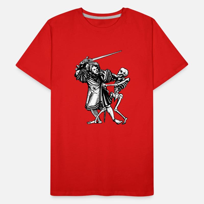 skeleton skeleton bones bones skull schaedel49 Men's Premium Organic T-Shirt