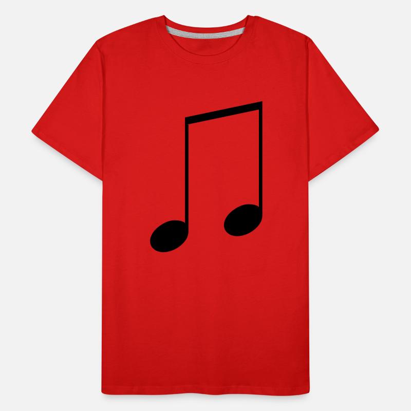 Note Men's Premium Organic T-Shirt