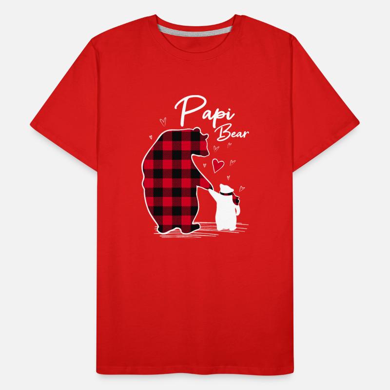 Papi Ours T-shirt bio Premium Homme