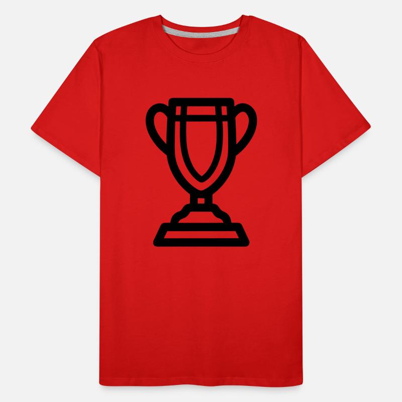 Trophäe Männer Premium Bio T-Shirt