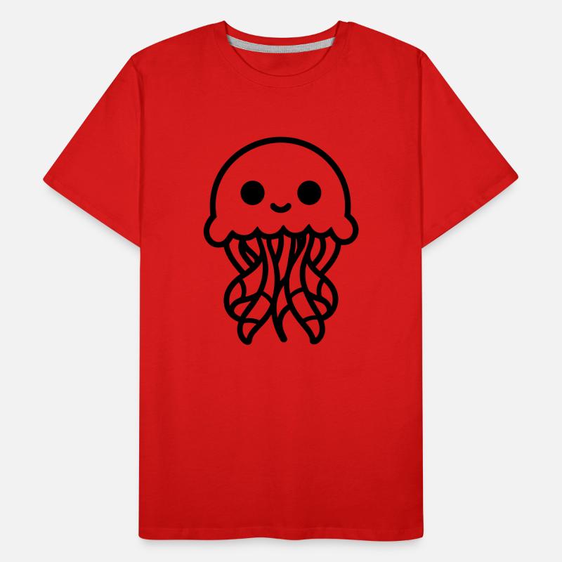 Méduse T-shirt bio Premium Homme