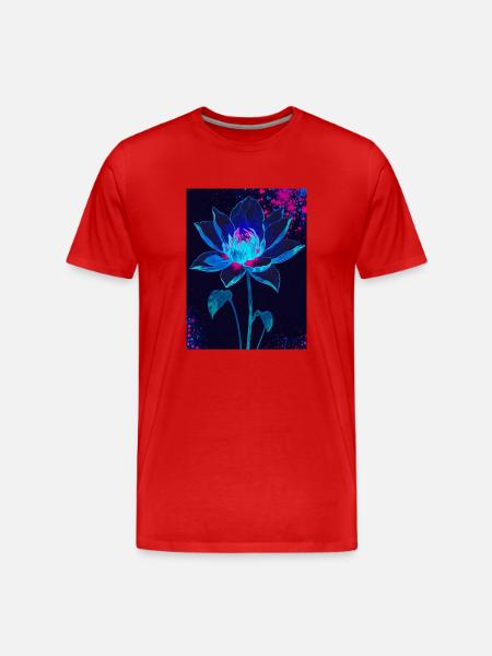 Flourish in the Void - Men's Premium Organic T-Shirt - red