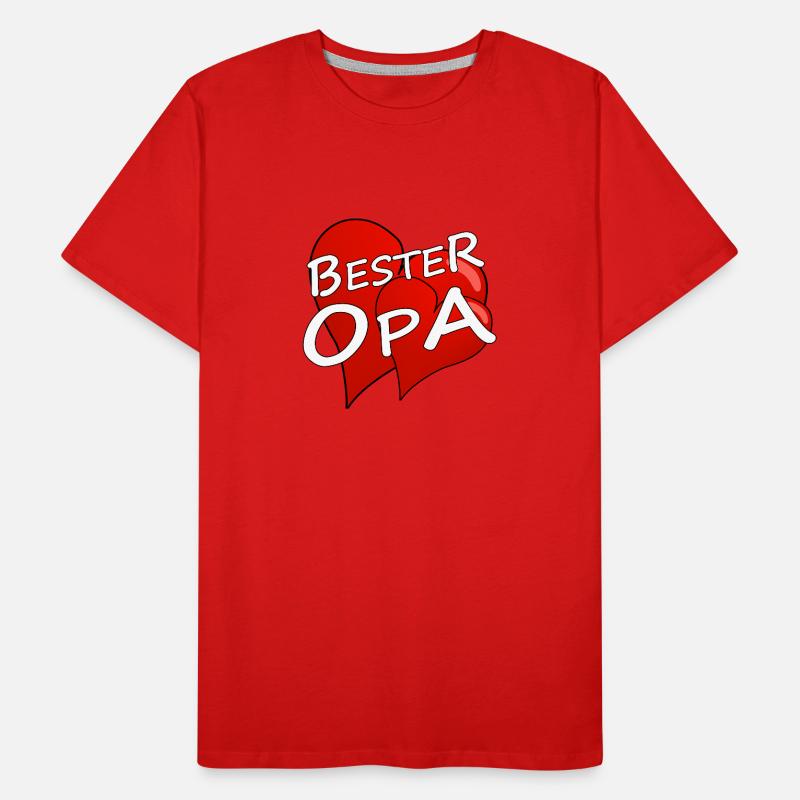 Bester Opa Männer Premium Bio T-Shirt